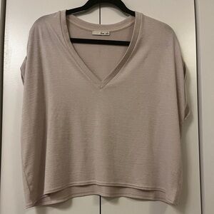 Wilfred Free Women's V-Neck Short Sleeve Top